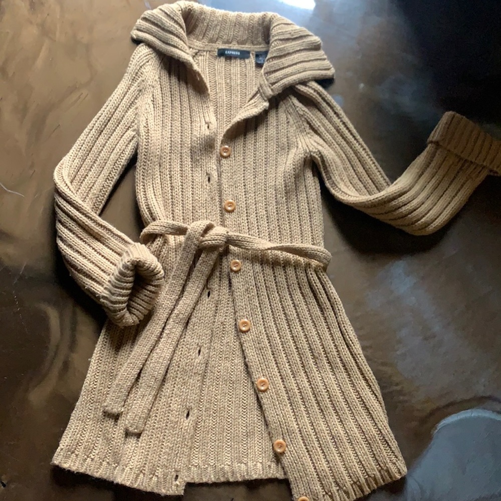 Express duster cardigan